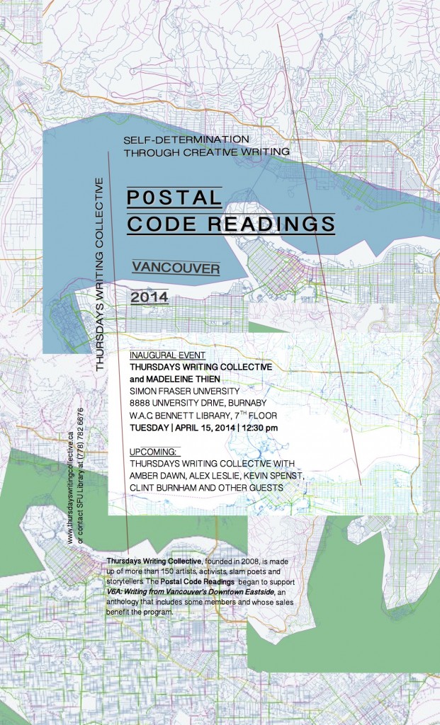 Launch of Postal Code Readings 2014!