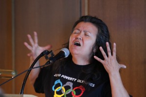 Muriel Marjorie embodies the bride of the DTES and tells Vancouver to "man up!"